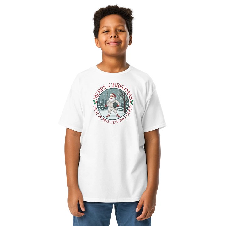 Santa Fencer Youth Tee product image (32)