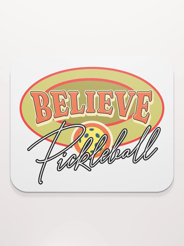Believe Pickleball Mouse Pad product image (2)