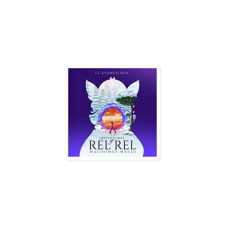 Magnet "Adventures of Rel Rel Malidimus Mages [BOOK COVER]" product image (1)