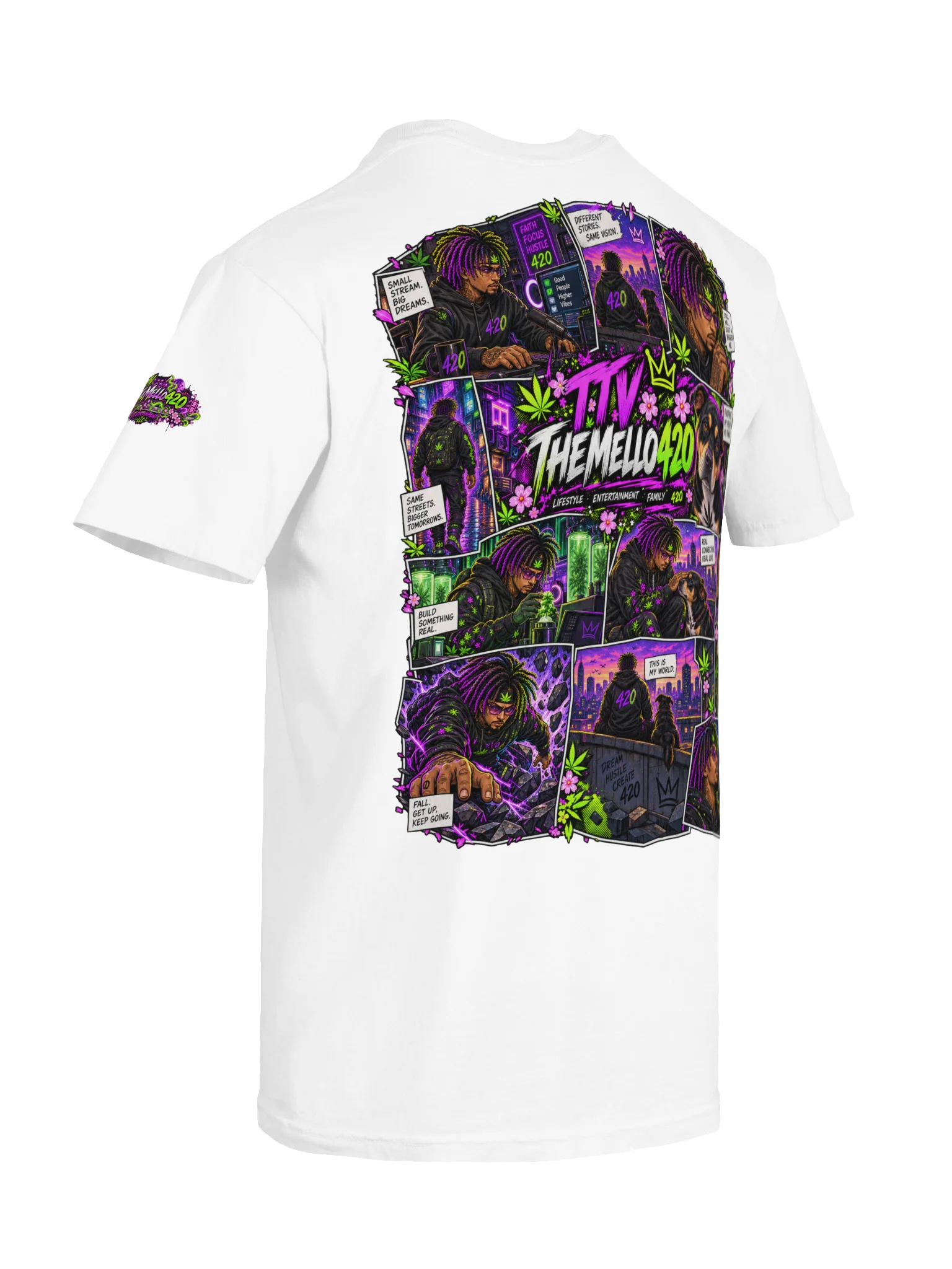 “Mello’s World Comic T-Shirt product image (4)