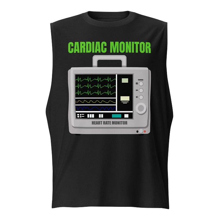 Heartbeat Rhythm Muscle Tank product image (1)