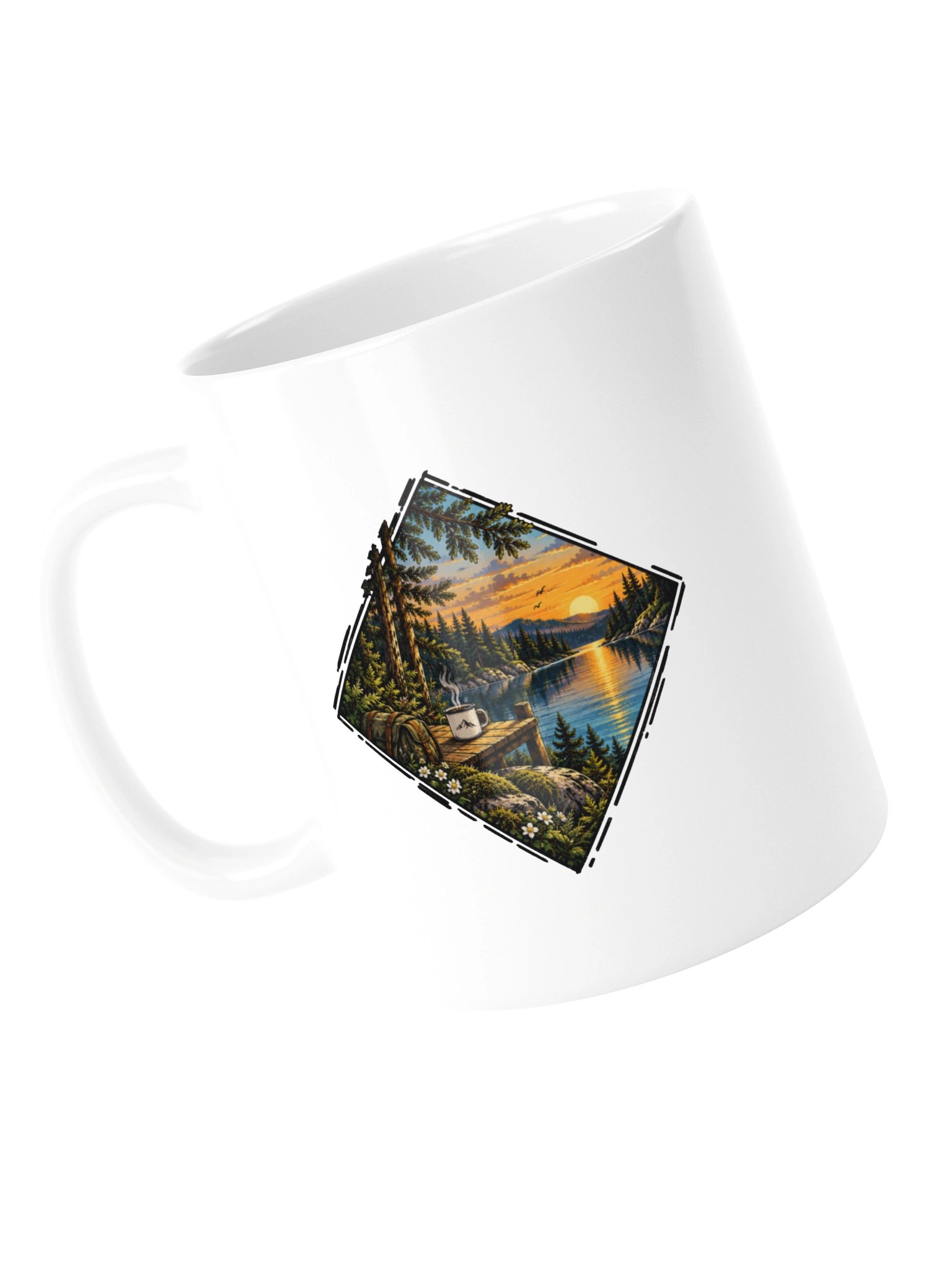 Lake Escape – Sunset Coffee Mug product image (14)
