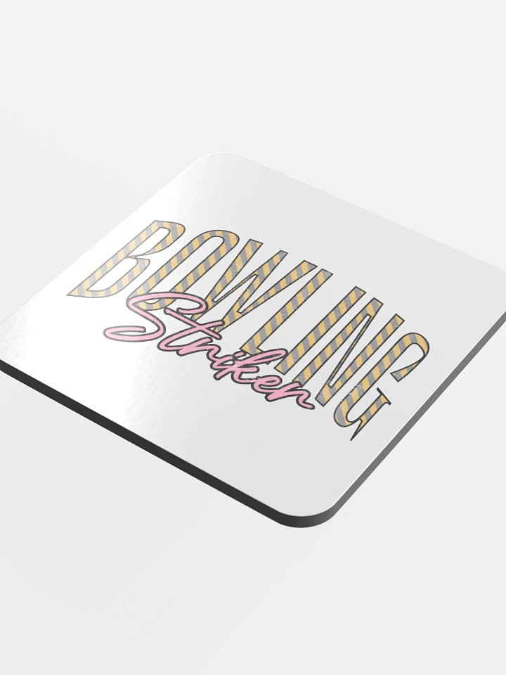 Bowling Striker in Style Coaster Set product image (1)