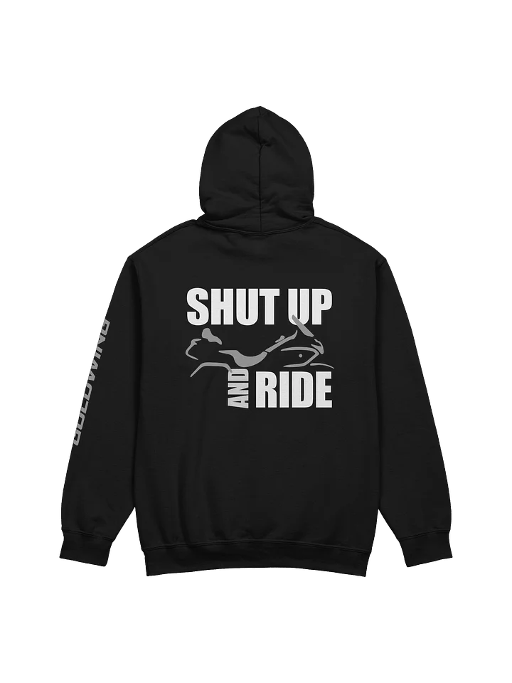SHUT UP and RIDE Hoodie Goldwing product image (2)