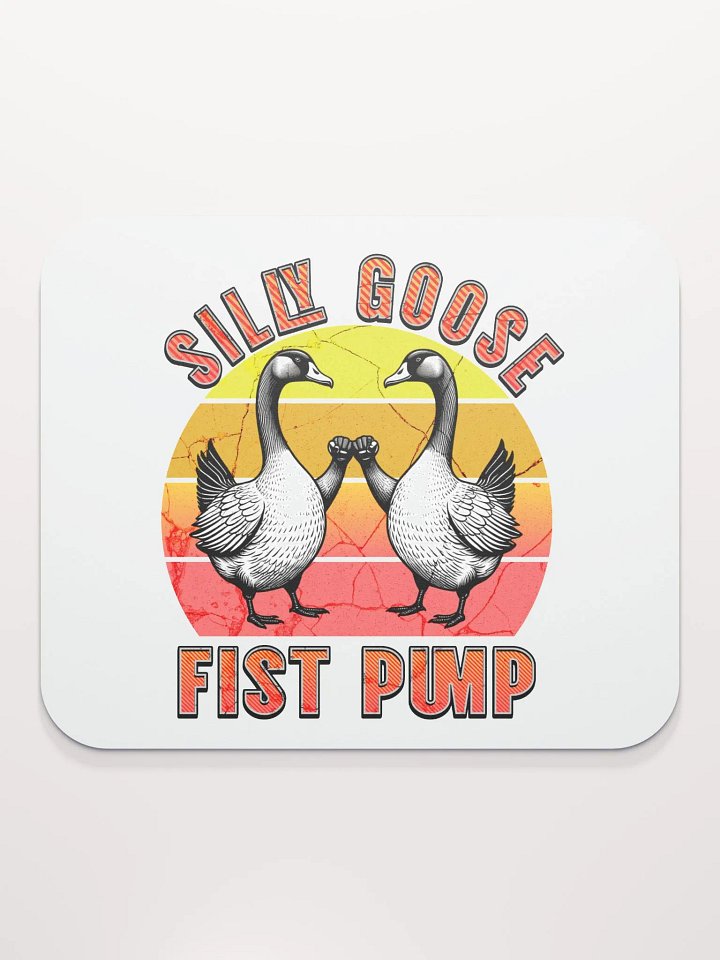 Silly Goose Fist Pump Mouse Pad product image (2)