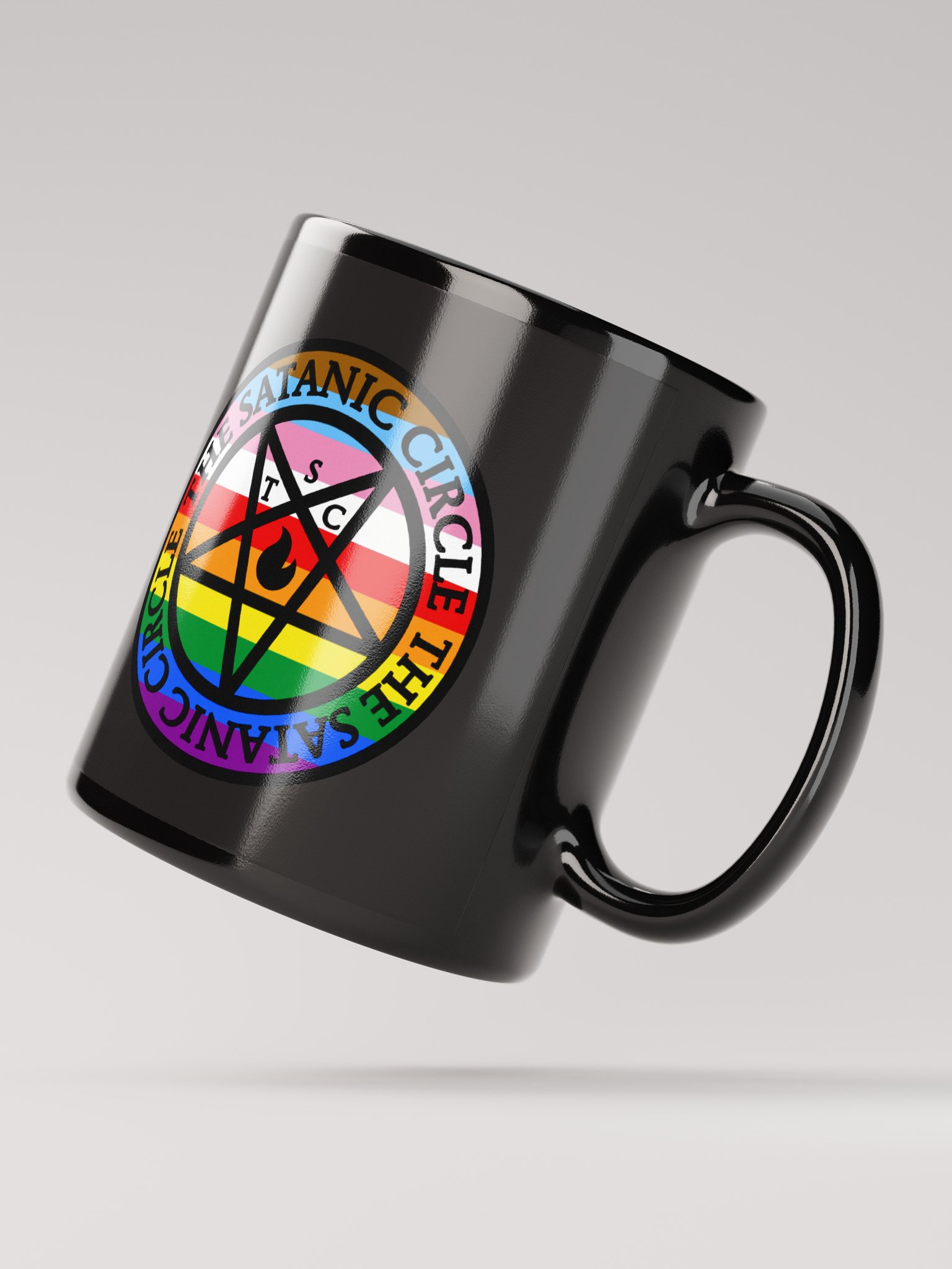 The Satanic Circle - Progress Pride Mug product image (4)