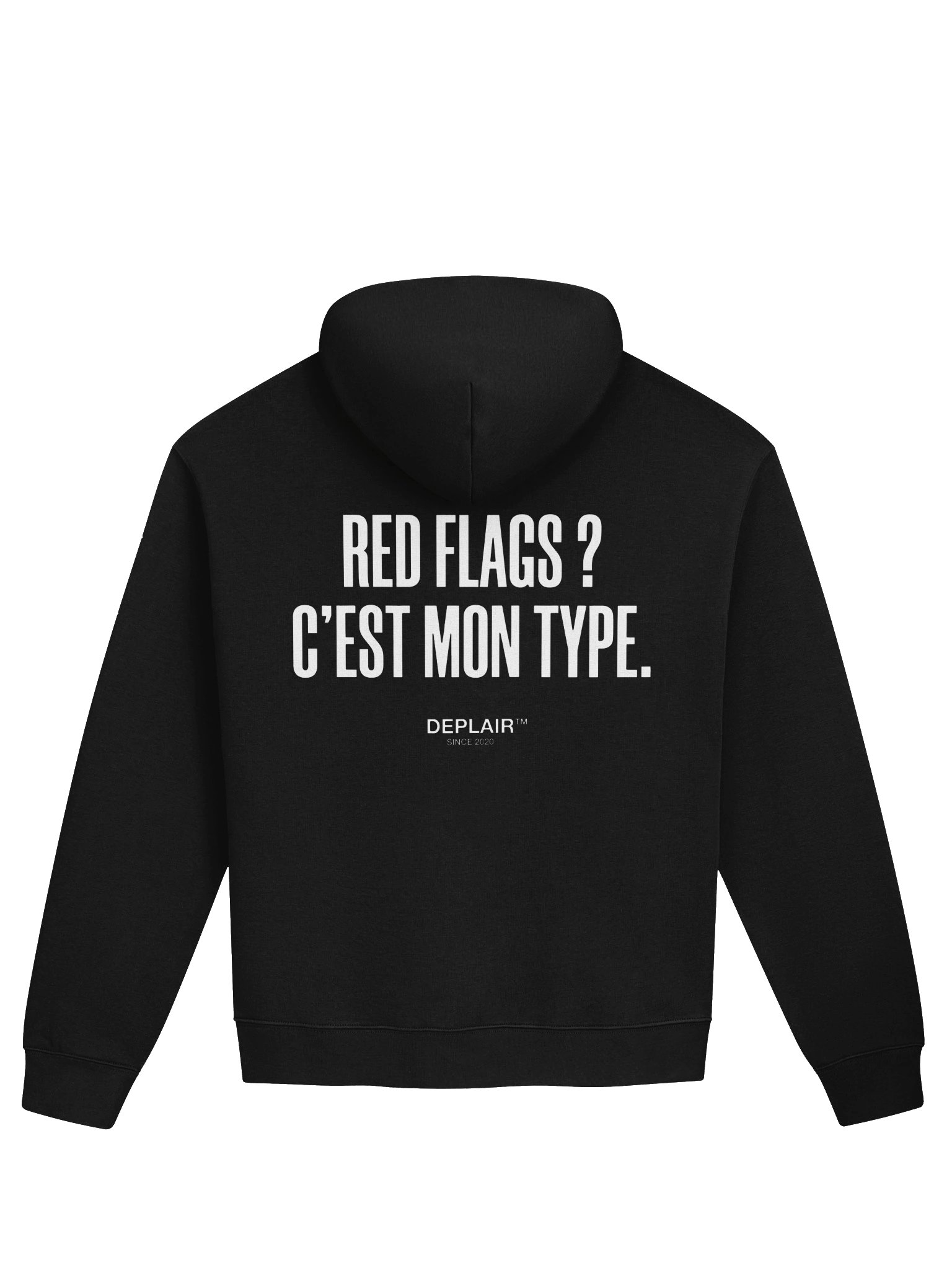 Red Flags ? C’est mon type — Hoodie unisexe product image (1)