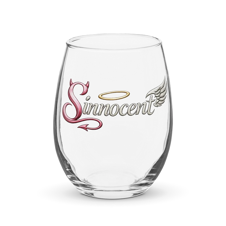 Innocent Halo Wing Stemless Wine Glass (Colored) product image (1)