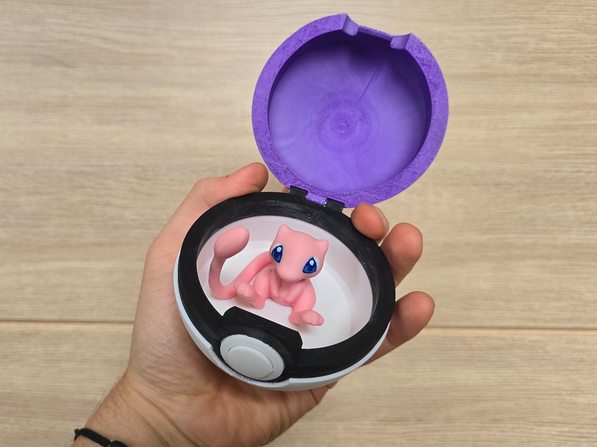 3D Printed Fan Made Pokemon Masterball & Mew set product image (5)