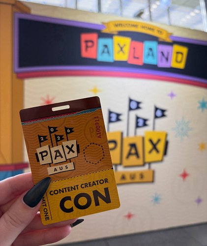 Okay but can we all say how sweet PAXLAND setup at @paxaus is this year! 

Got my creators pass and im ready. See you there a...