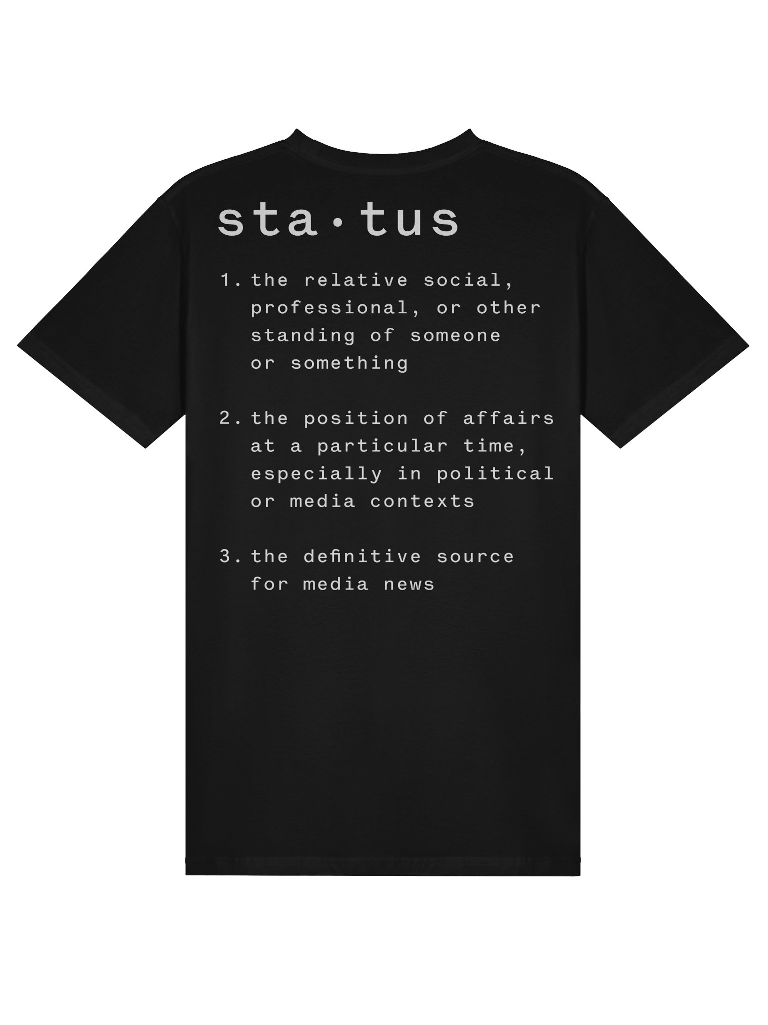 The Lexicon Shirt (Black) product image (2)