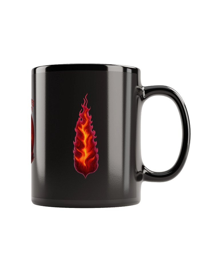 Eerie Haunted House Black Glossy Mug product image (1)