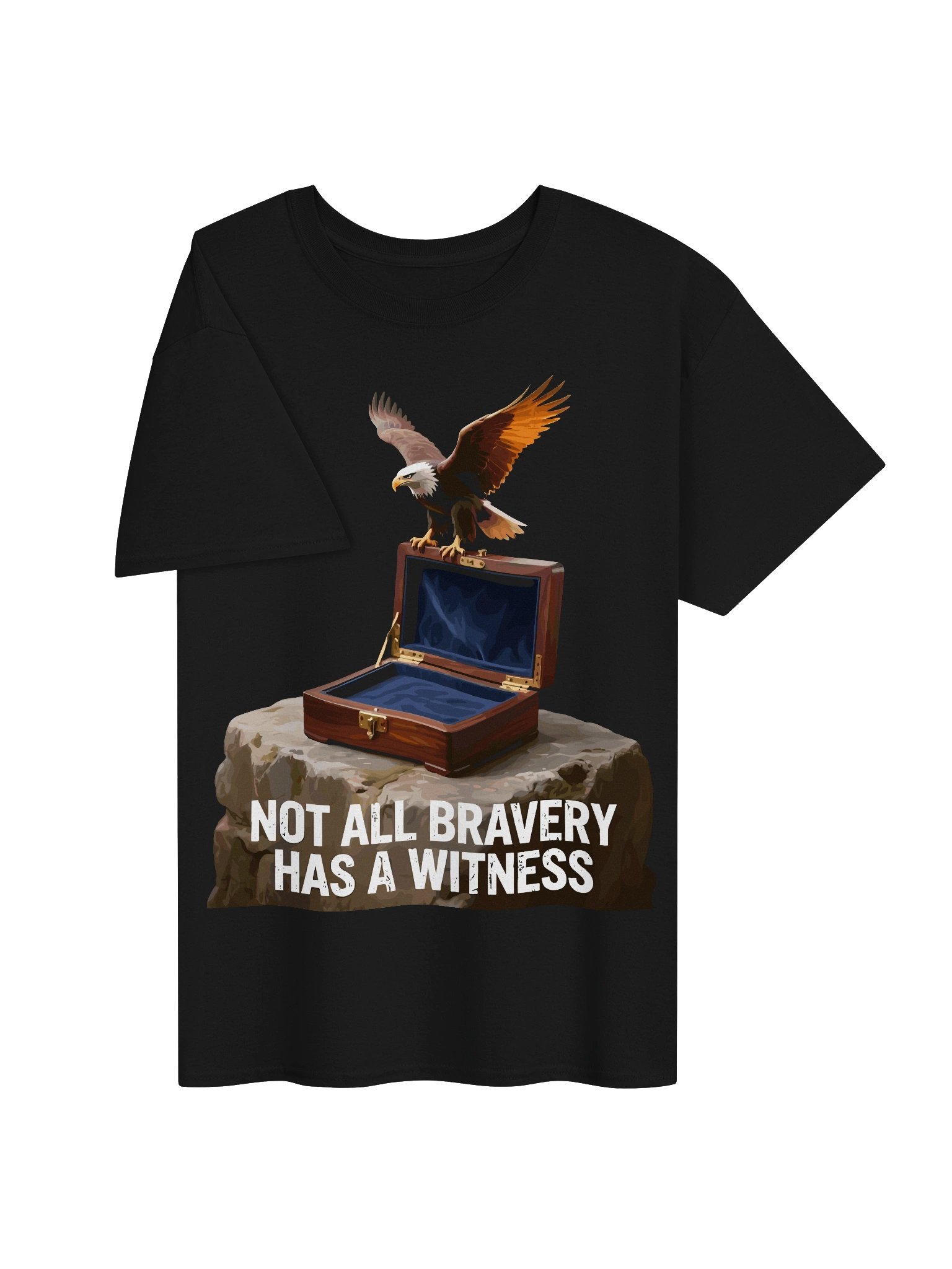 Not All Bravery Has a Witness Eagle Tee product image (3)