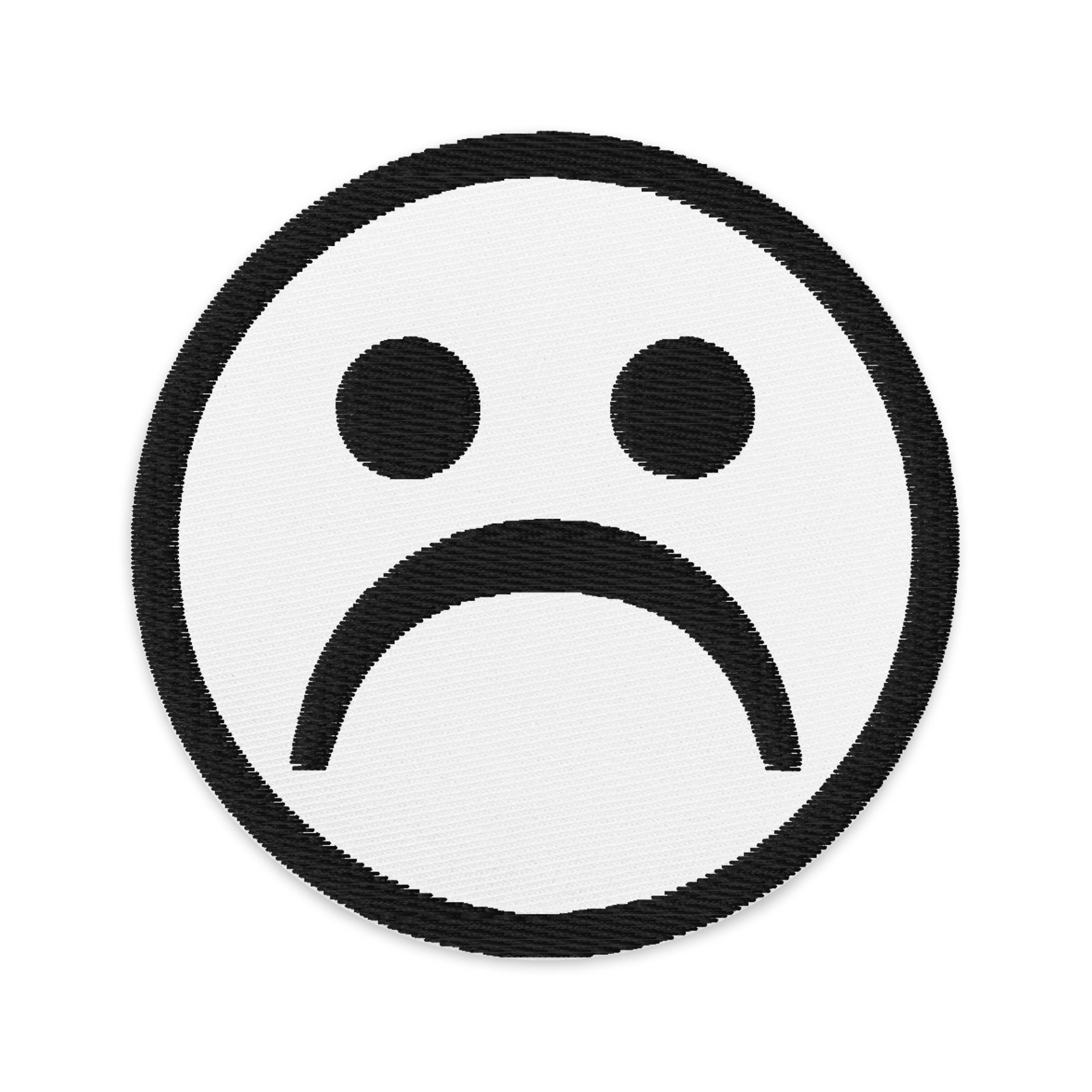 Sad face - Patch product image (1)