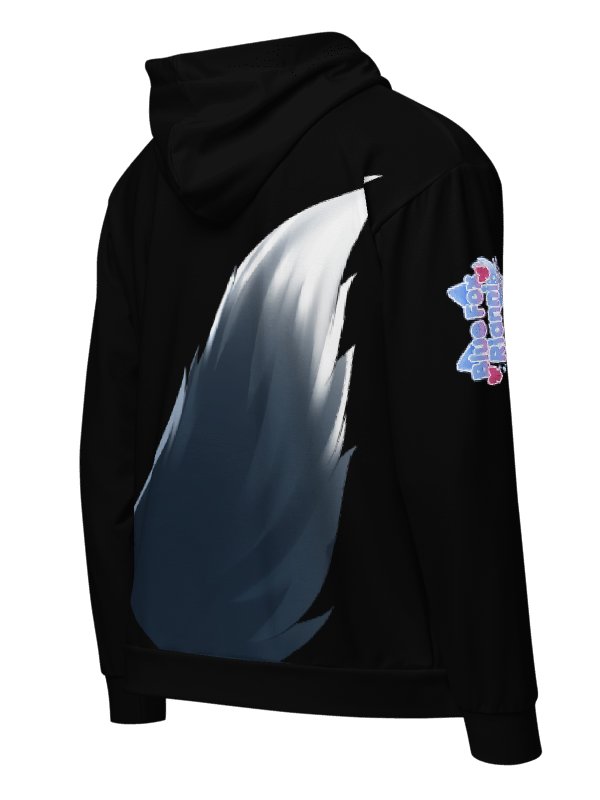Blue Fox Hoodie - Black product image (2)