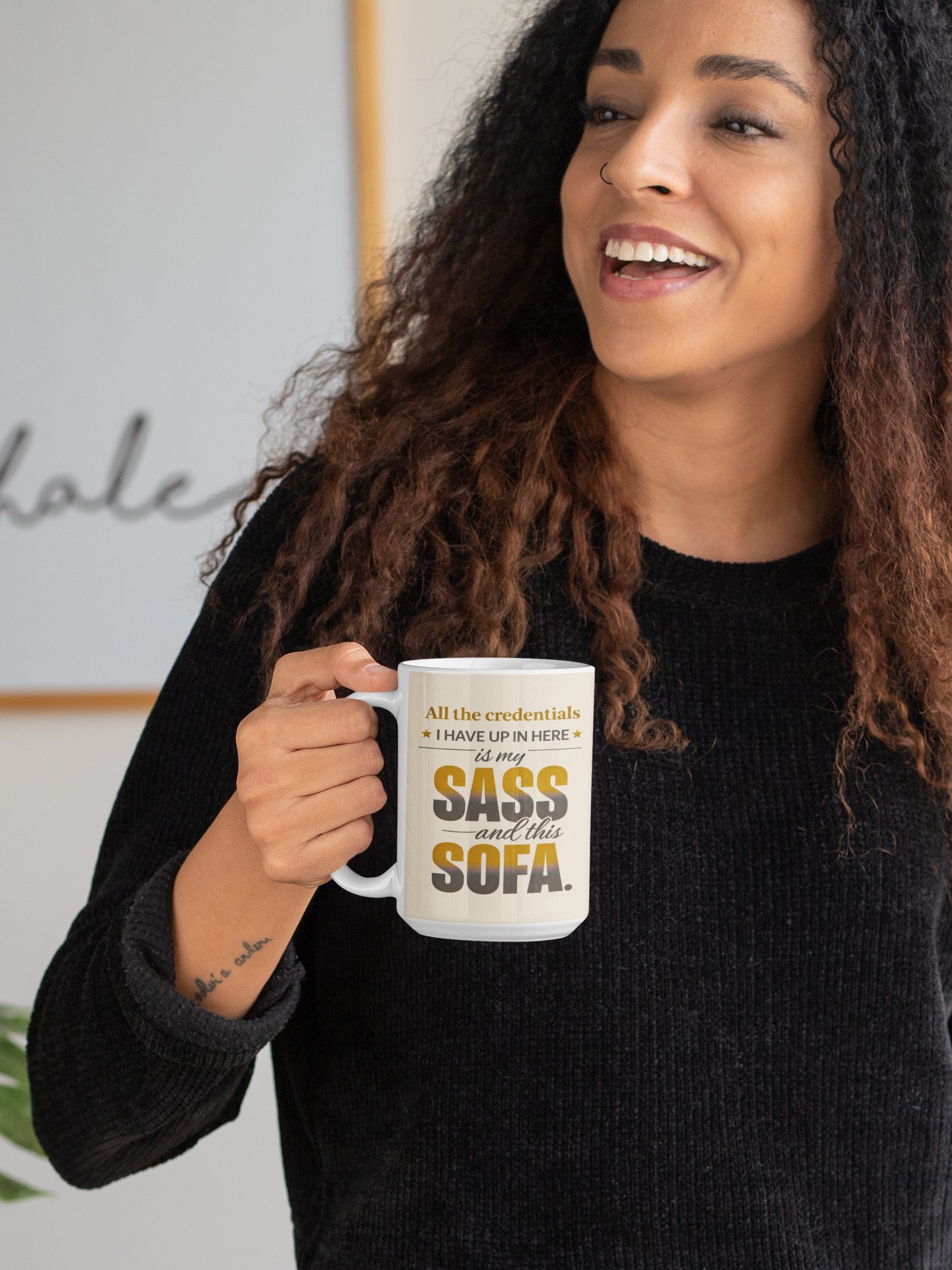 All the Credentials I Have Sass and Sofa Mug product image (10)