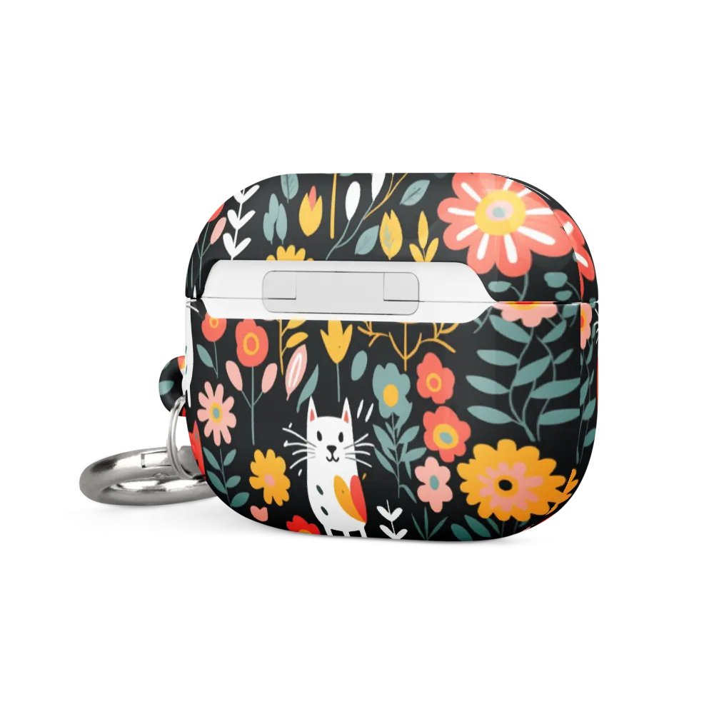 Whimsical Feline Garden All-Over Print AirPods® Pro Gen 1 and 2 Gen 1 and 2, Gen 3 Cases product image (5)