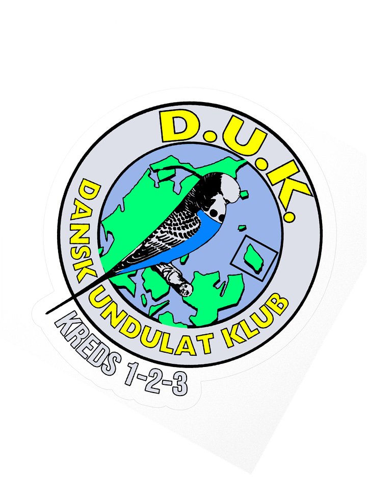 Dansk Undulat Klub - Sticker product image (4)