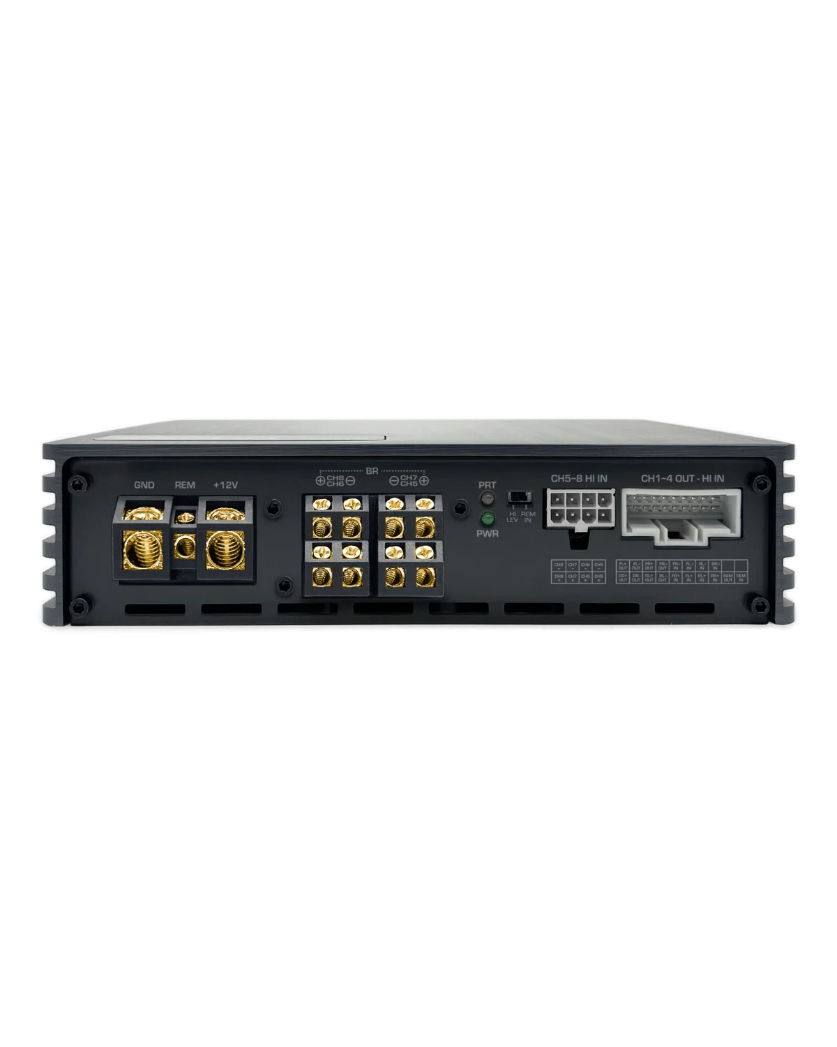 HB 810 II 8AD - 10 channel DSP, 4 channel (AB) + 4 channel (D) amplifier product image (2)