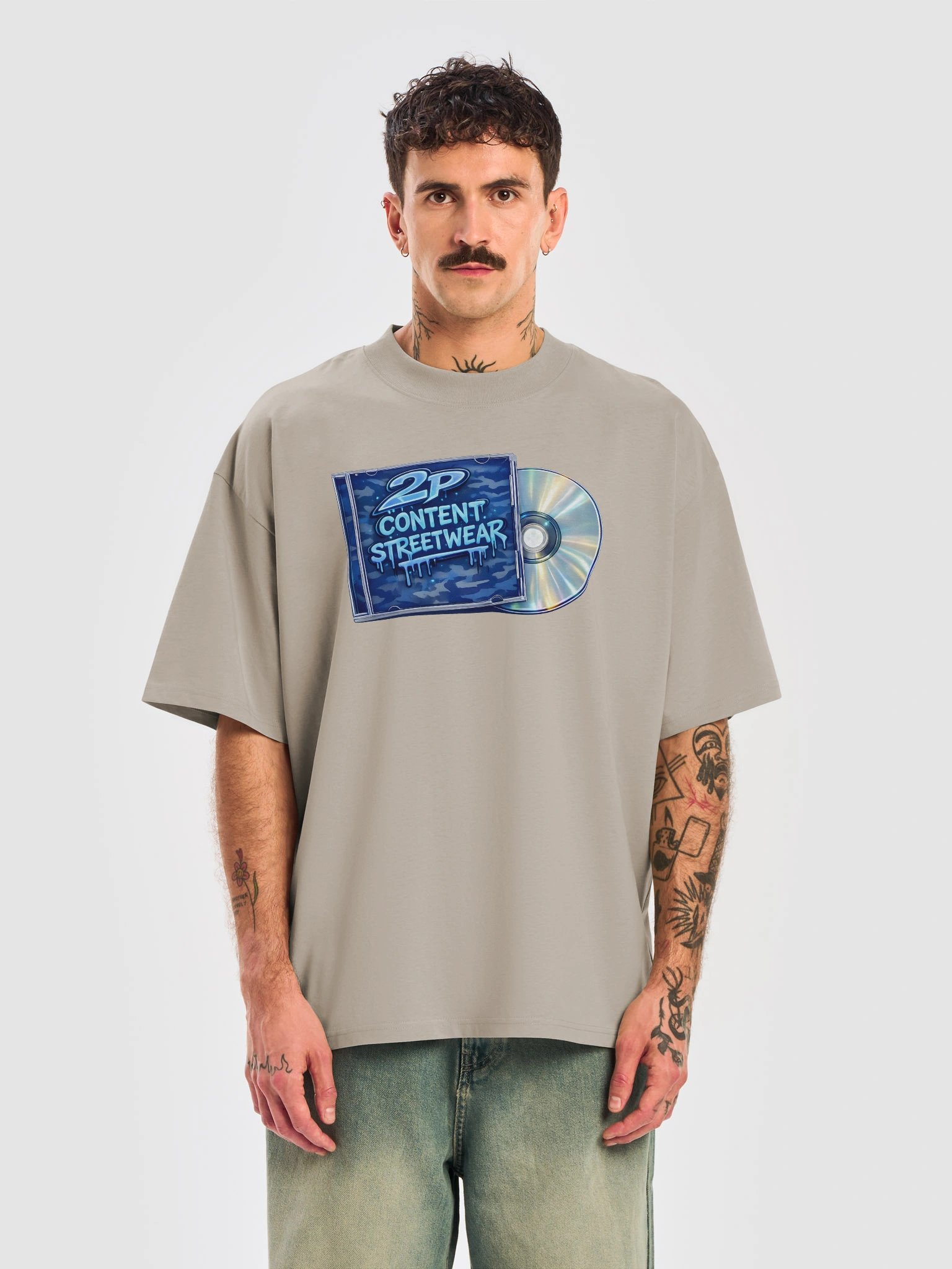 2P Content Streetwear Oversized Tee product image (24)