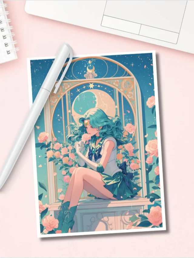 Sailor Neptun Print - Roses and Night Sky product image (2)