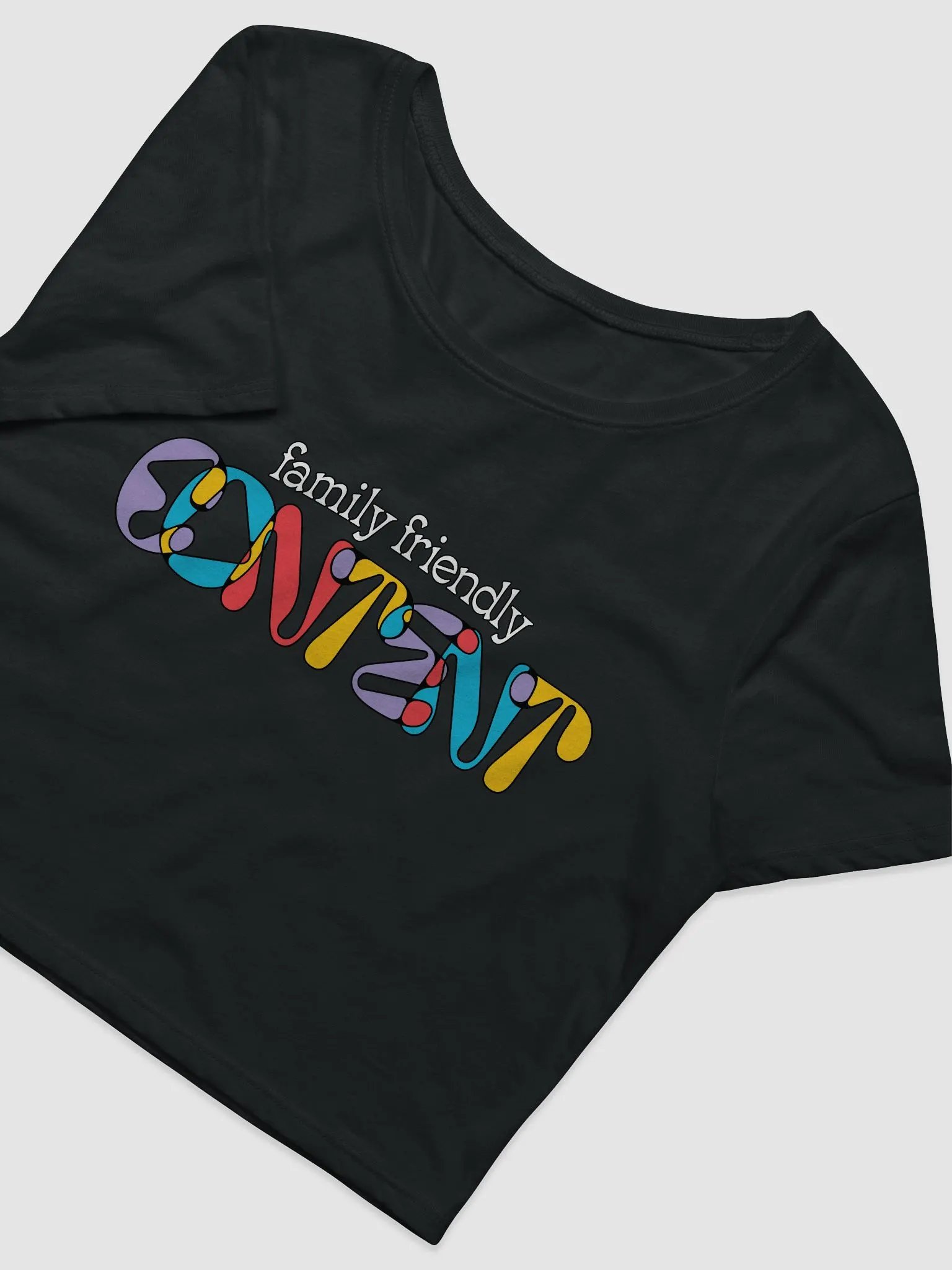 Family Friendly Content Crop Top product image (2)