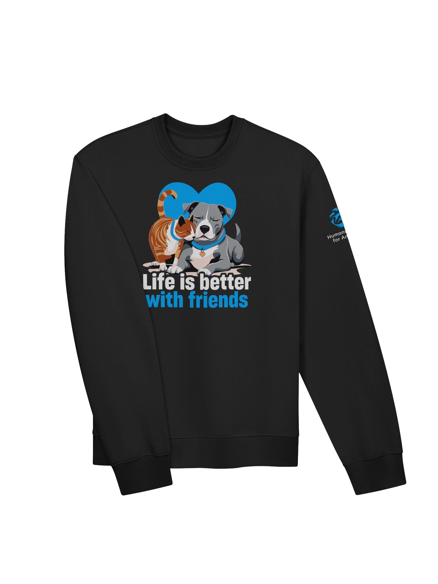 Life is better with friends - Sweatshirt product image (3)