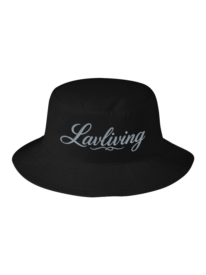 Lavliving — Platinum Script Bucket Hat — actual product view
