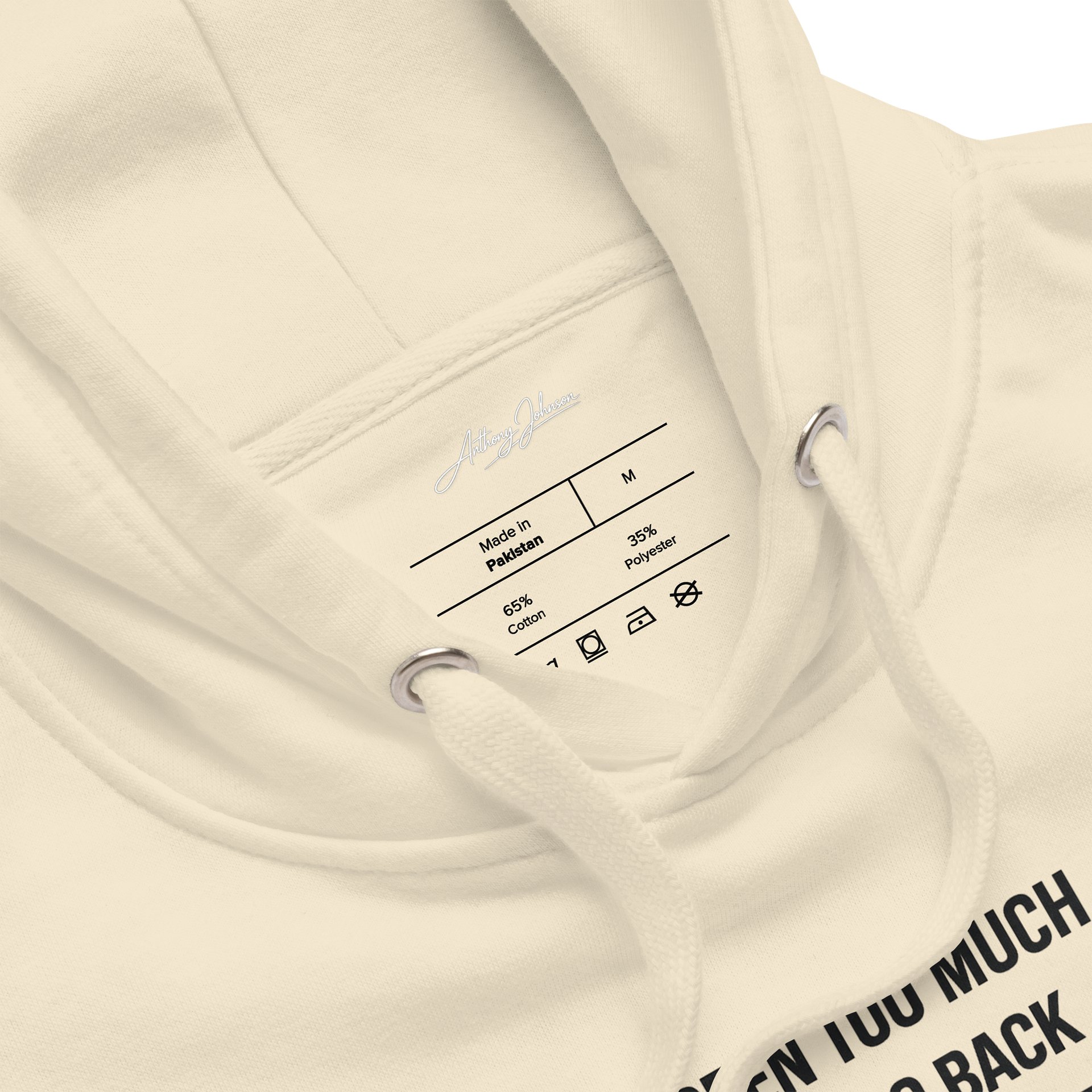 Seen Too Much” Statement Hoodie product image (10)
