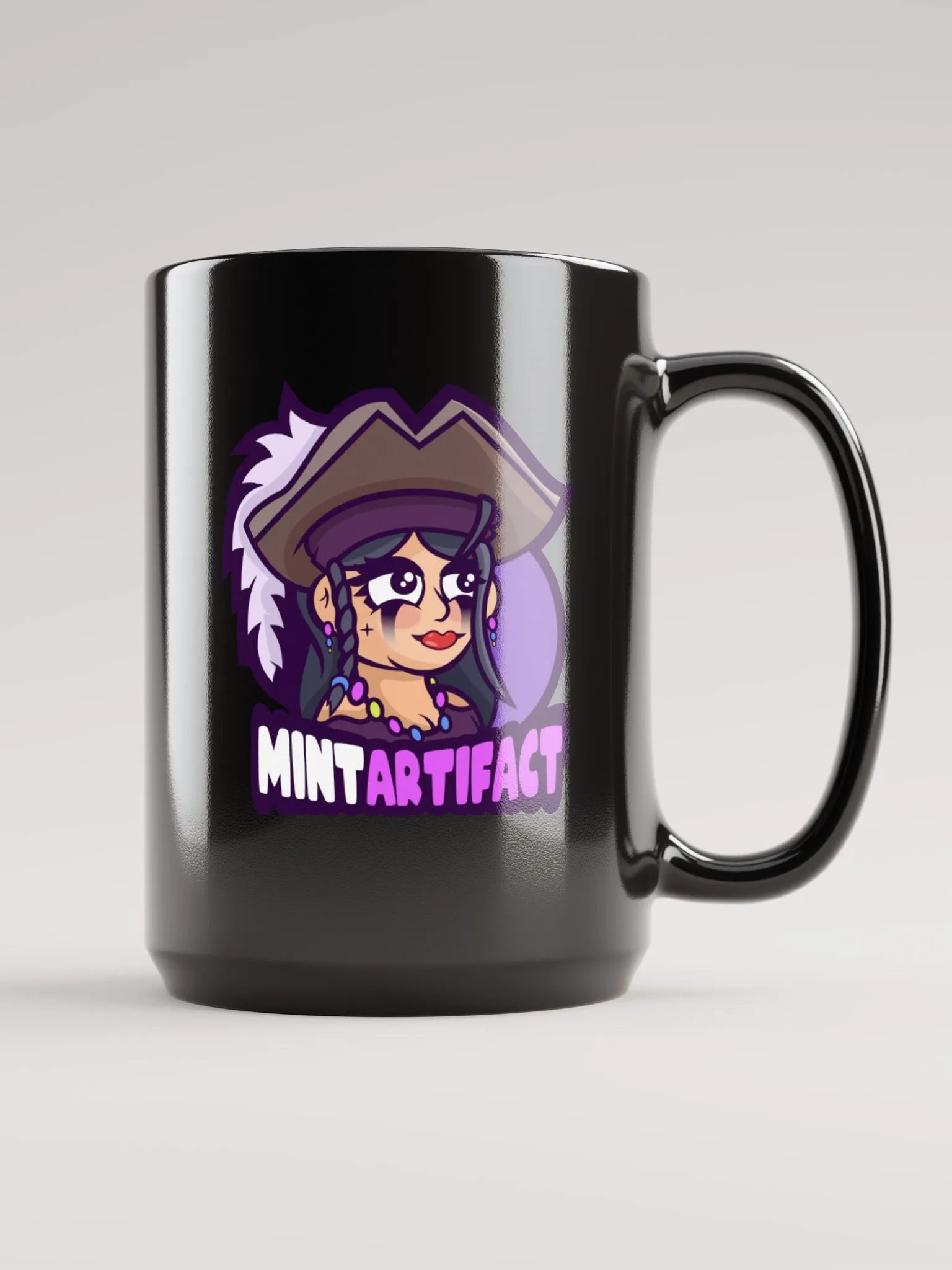 Black MintArtifact Logo Mug product image (1)