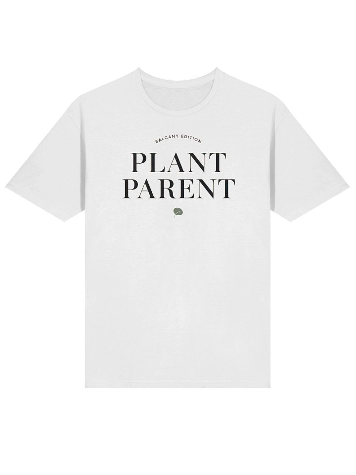 Plant Parent Balcony Edition T-Shirt – Minimal Aesthetic Tee product image (2)