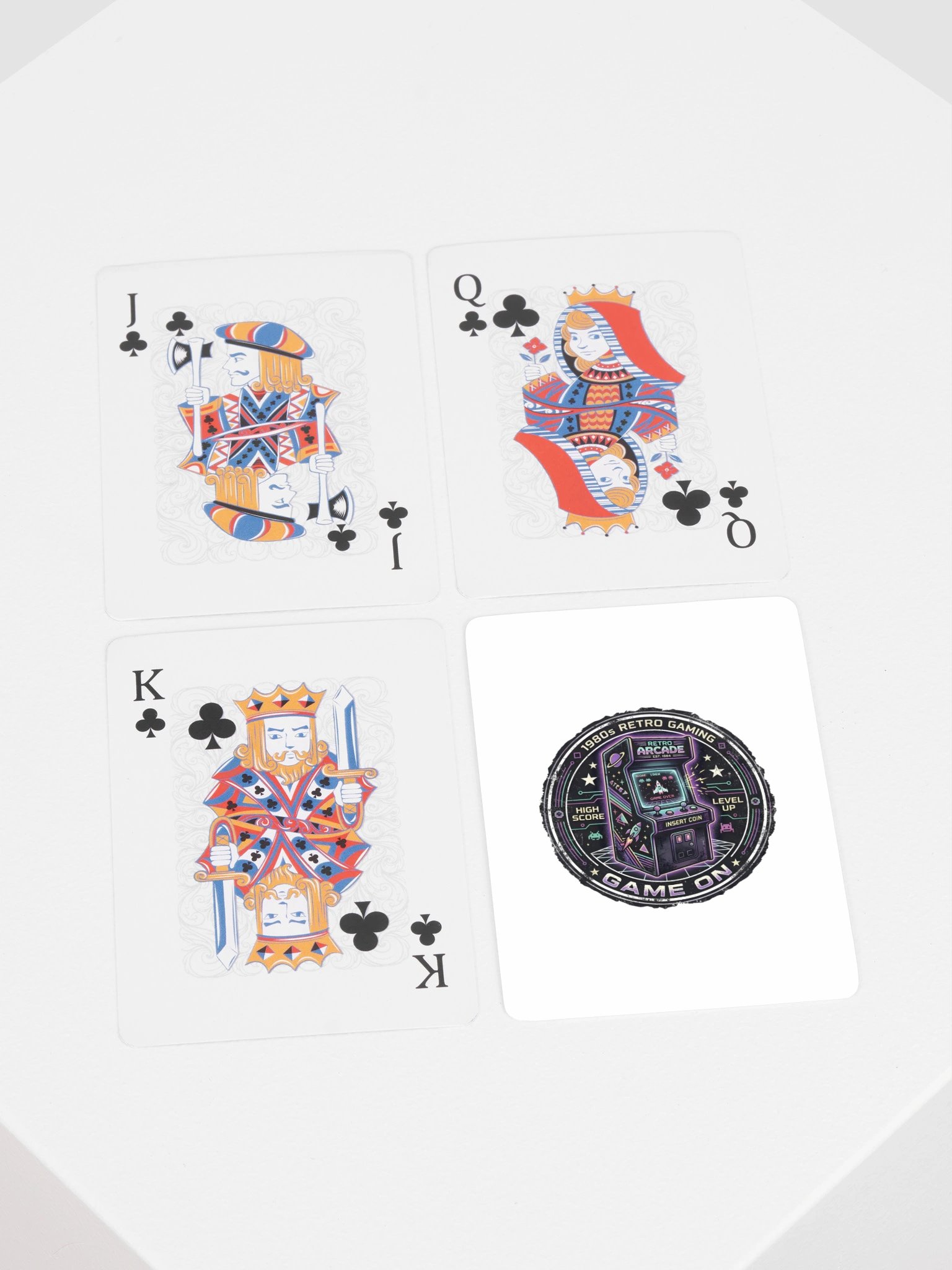 Retro Arcade Poker Playing Cards product image (3)