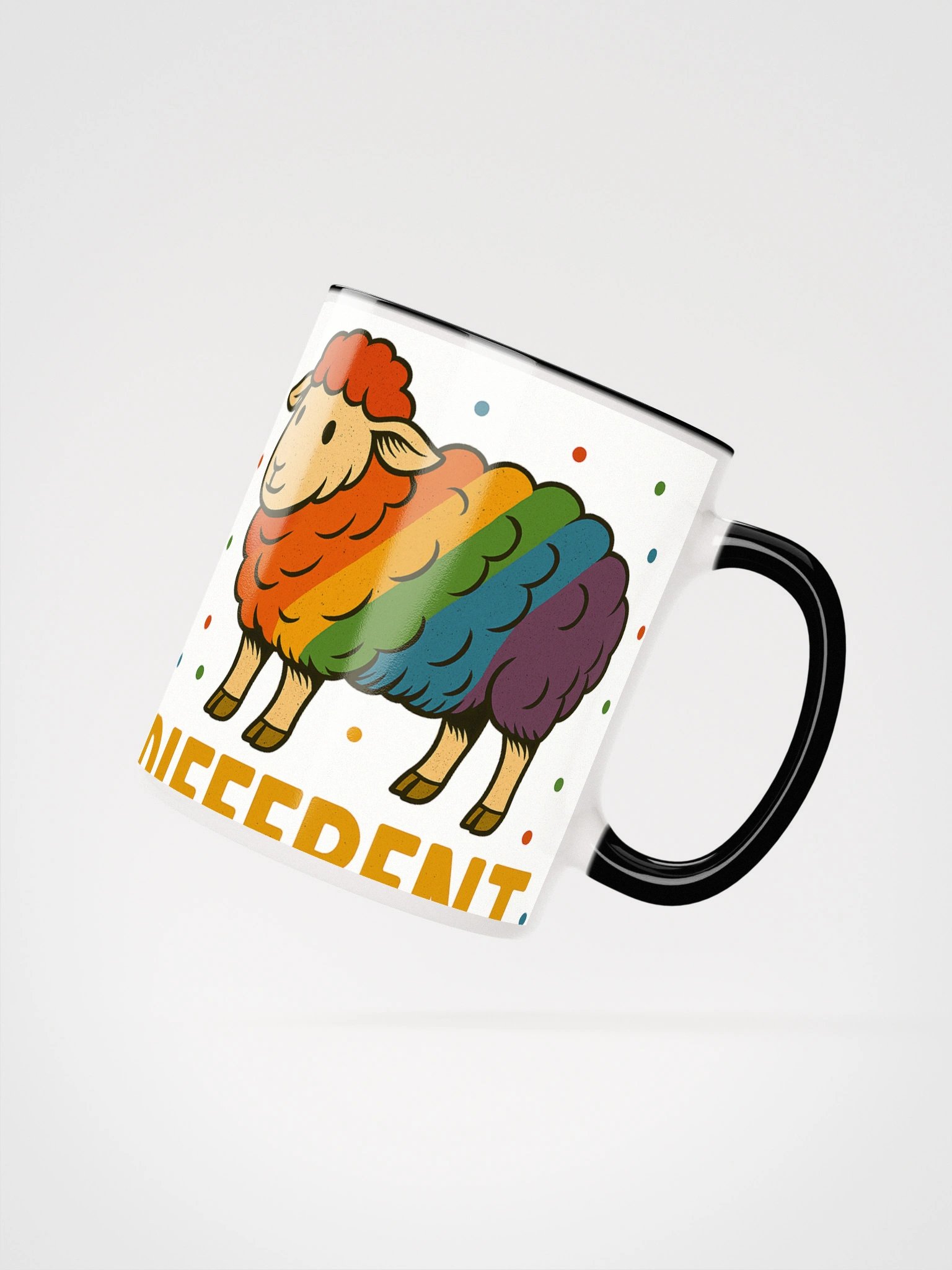 Rainbow Sheep of the Family Coffee Mug product image (7)