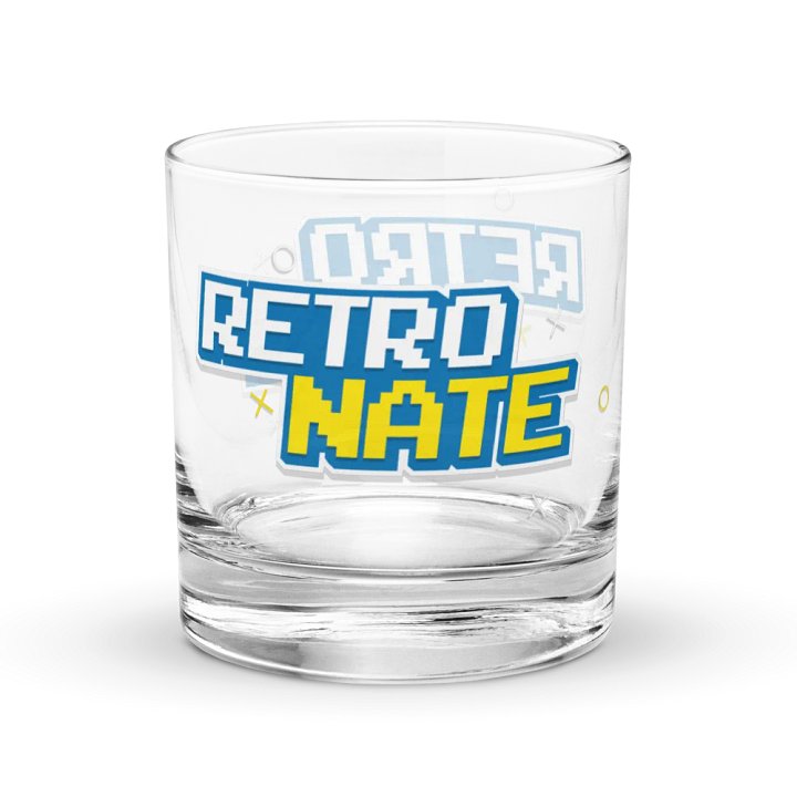 RetroNate Rocks glass product image (1)
