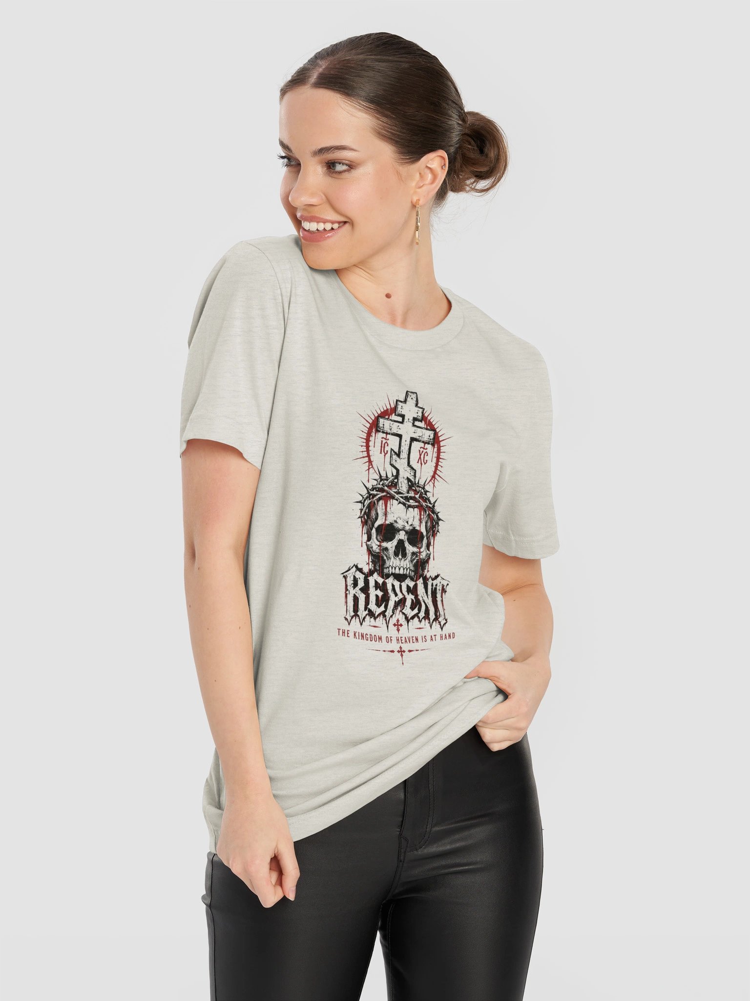 REPENT — Orthodox Spiritual Warfare T-shirt product image (73)