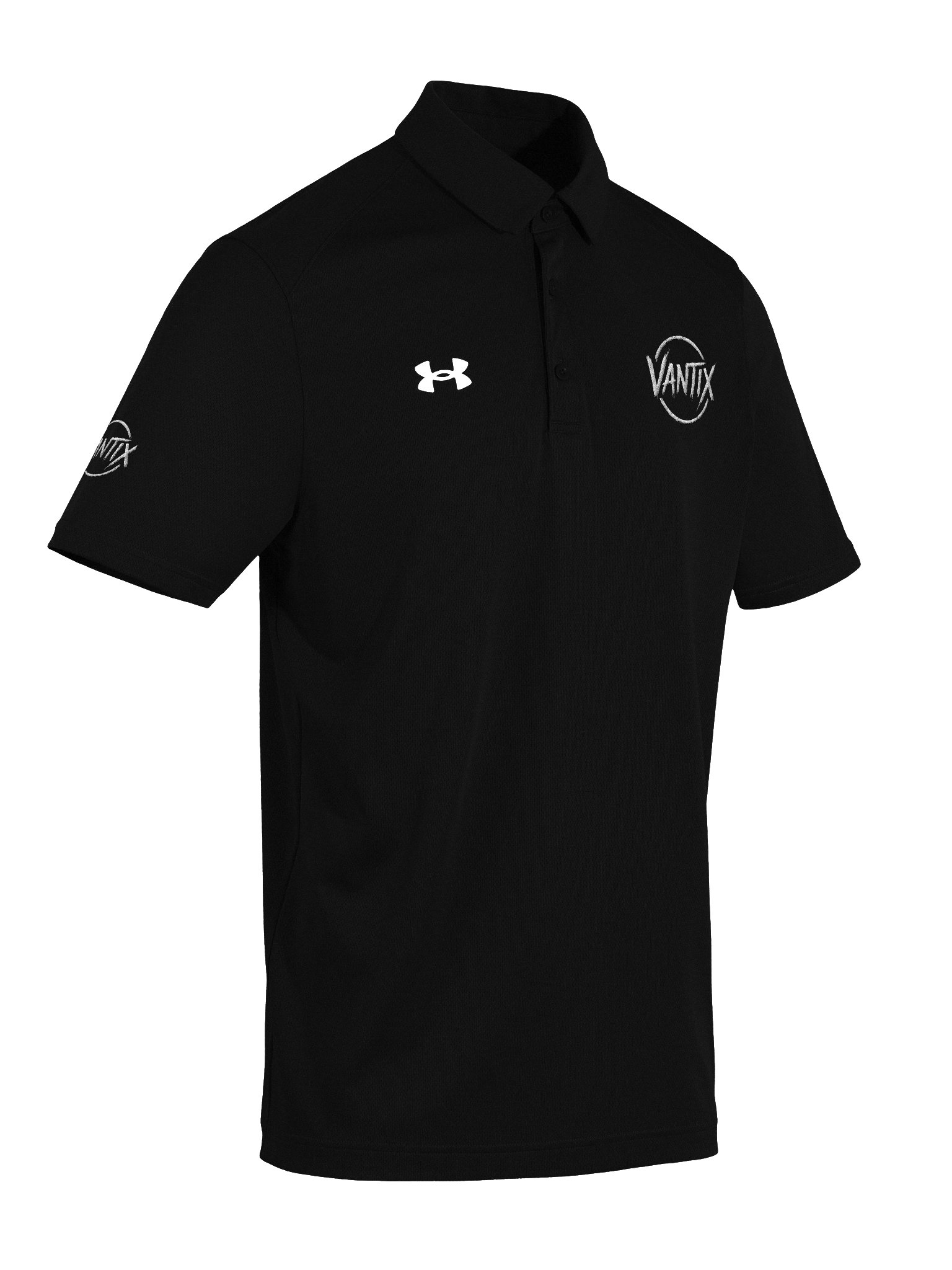 VANTIX Distressed Logo Men's Polo Shirt product image (4)