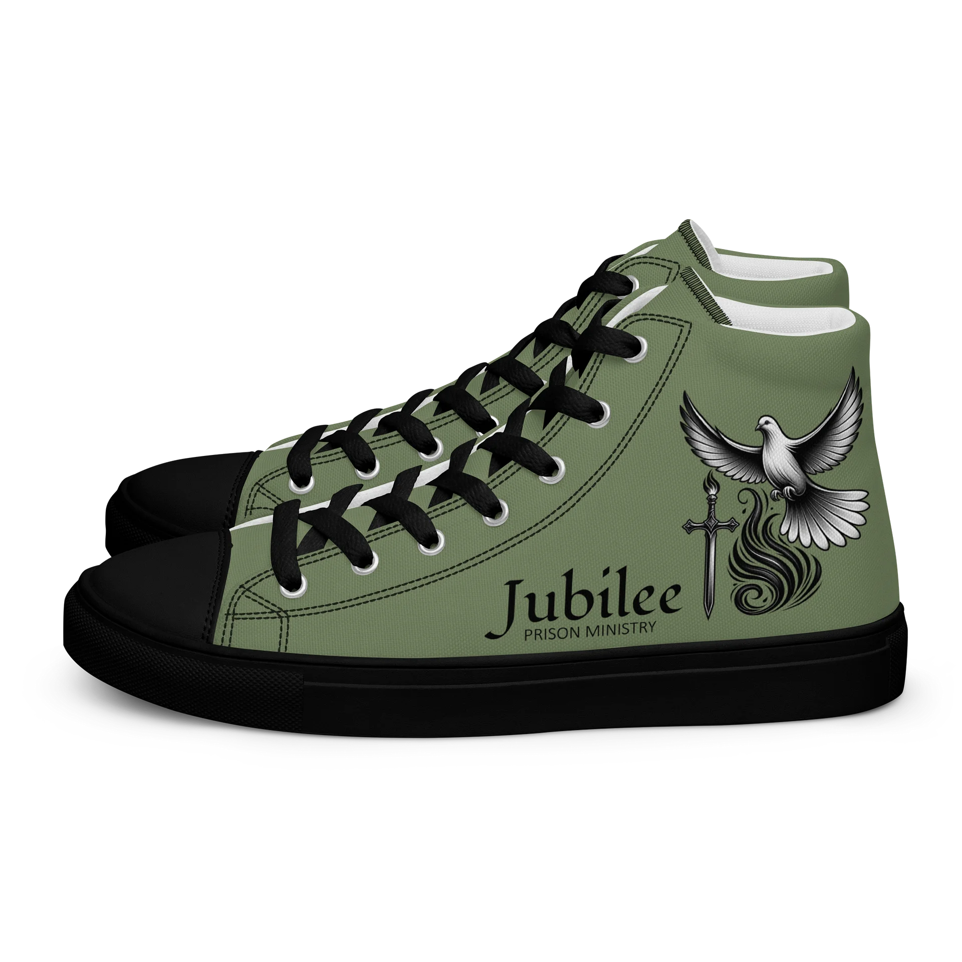 Men's Jubilee High-tops - Green product image (1)