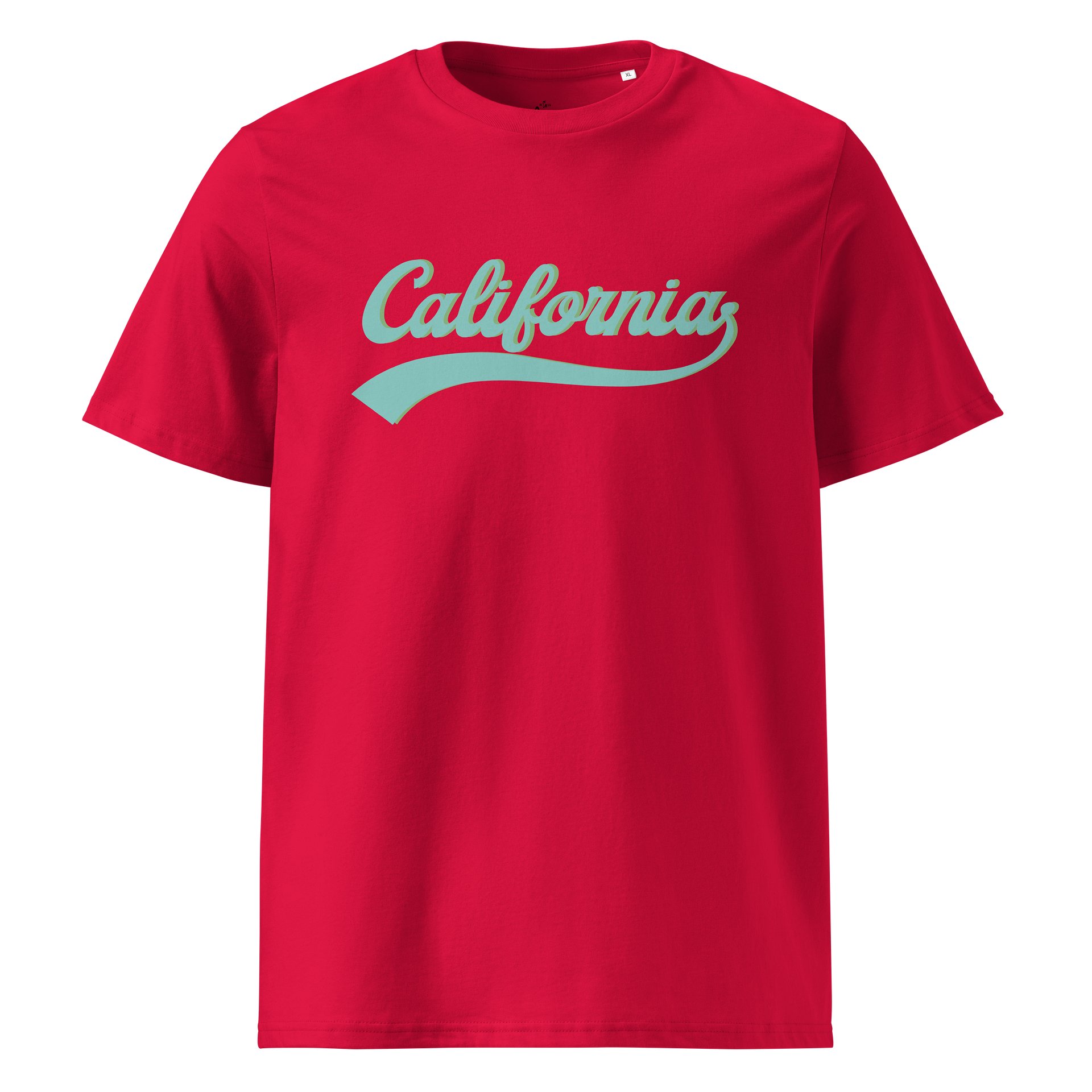 California Organic Cotton T-Shirt — Classic Script Design product image (1)