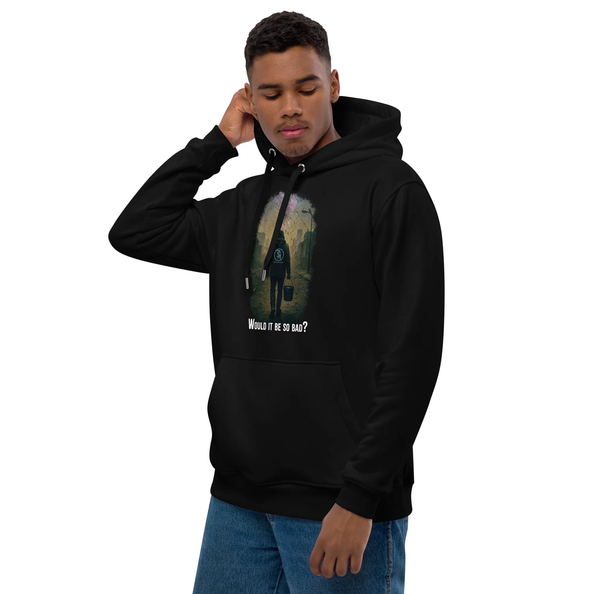 Would It Be So Bad? | When The Lights Go Down Collection – Premium Eco Hoodie product image (12)