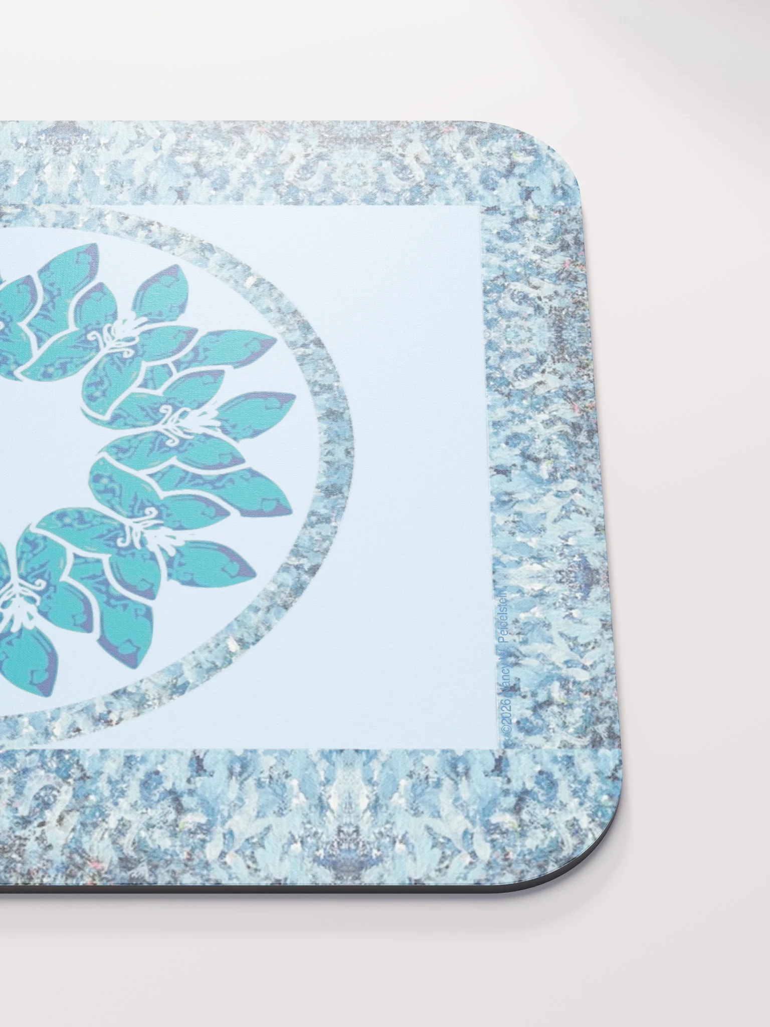 Circle Flower mouse pad product image (4)