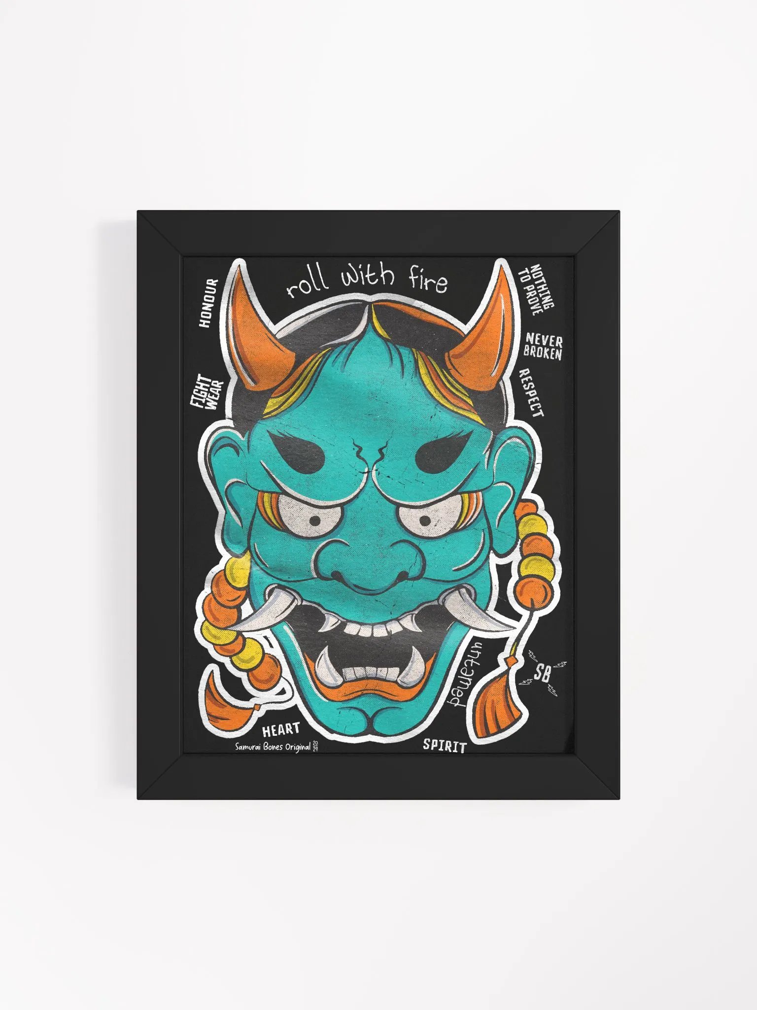 Roll With Fire Wall Art product image (4)