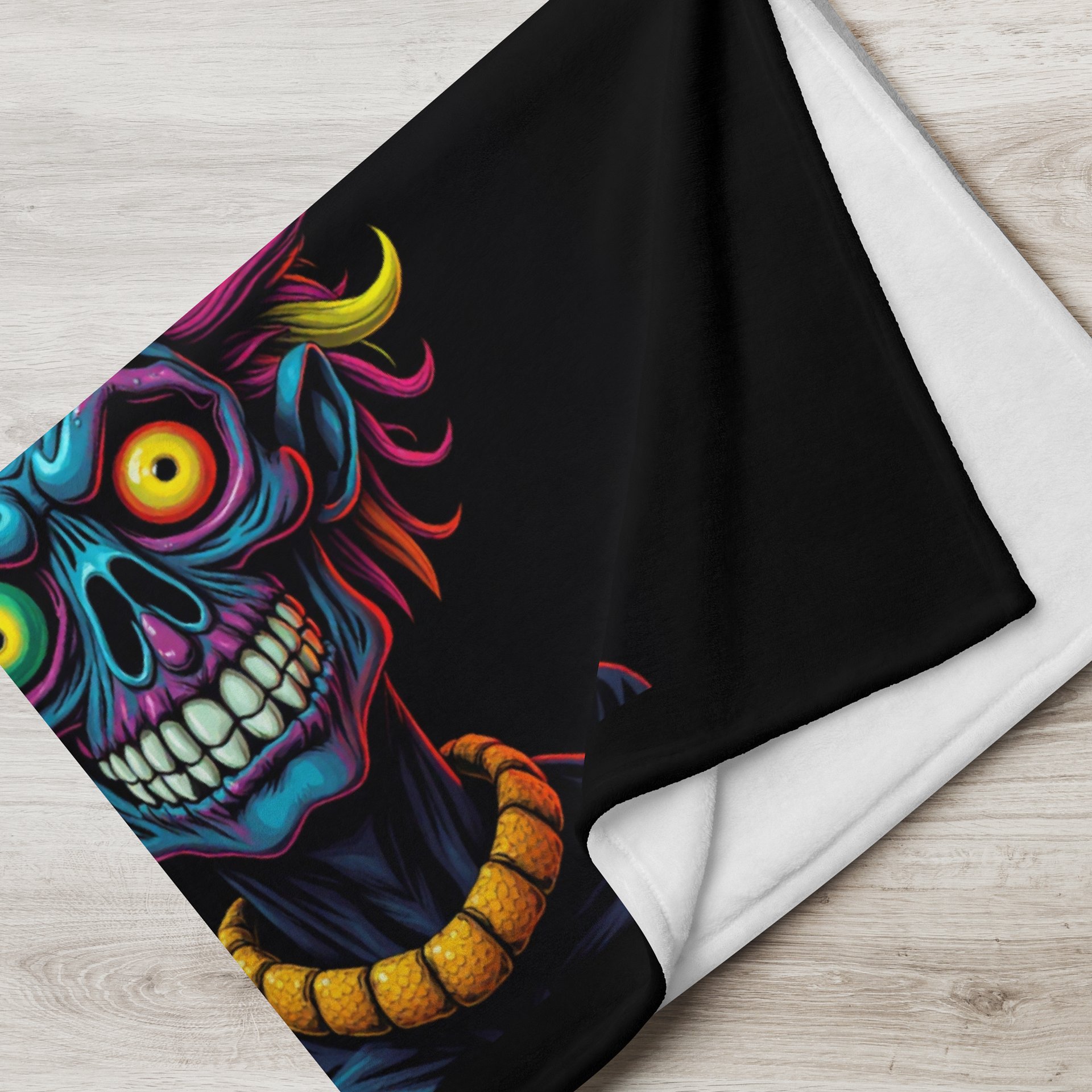 " I'm Fine" Cozy Throw Blanket product image (5)