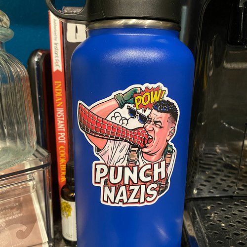 Racists aren't afraid enough.
PUNCH NAZIS!