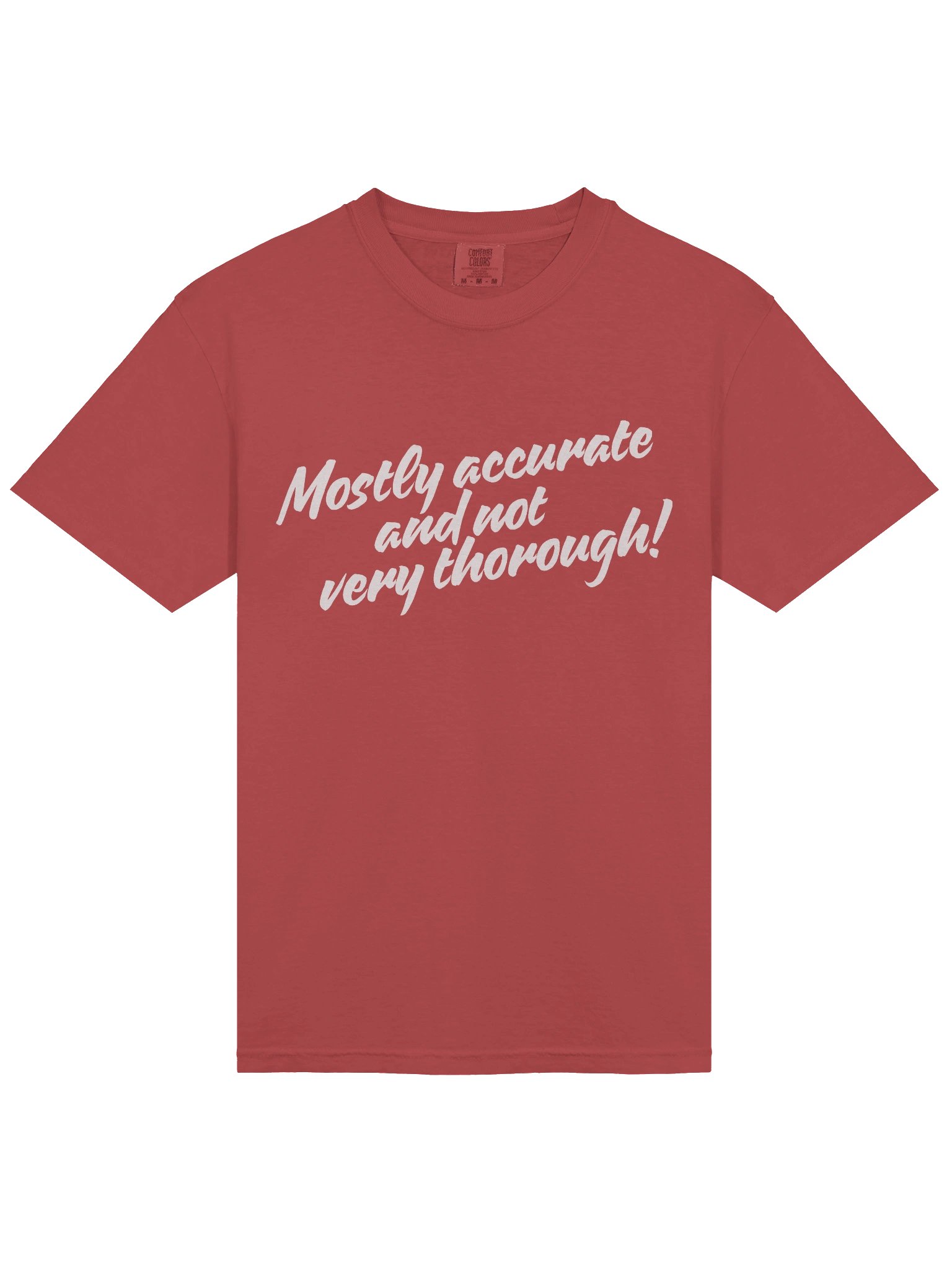 Mostly Accurate T Shirt 3 product image (21)