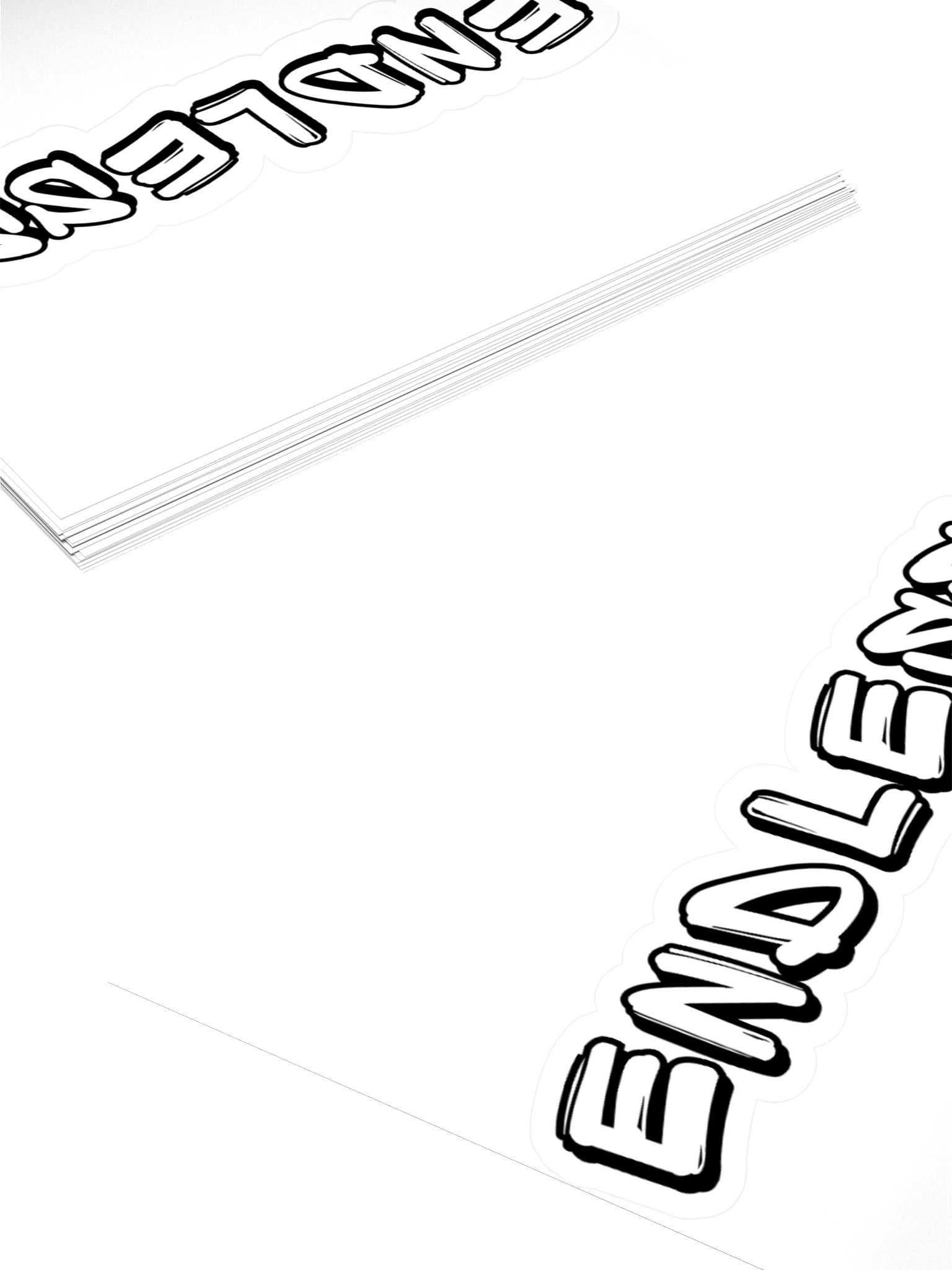 ENDLESS Kiss Cut Stickers product image (4)