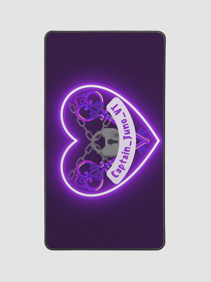 Locked Heart Desk Mat product image (1)