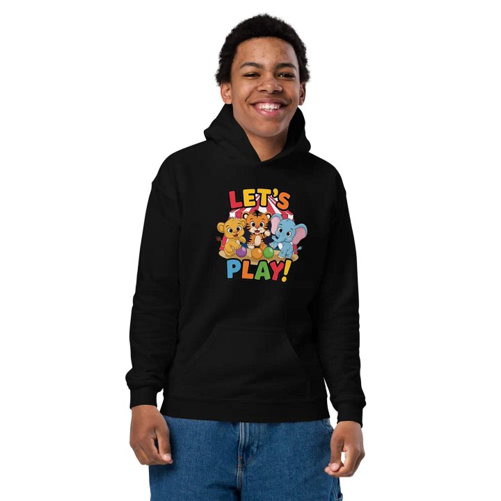 Novelty Lets Play Kids Hoodie product image (5)