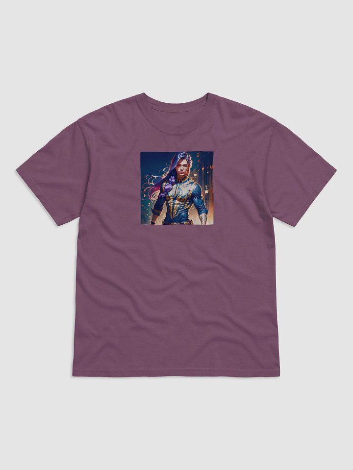 Long Hair Muscle Man T-Shirt product image (2)