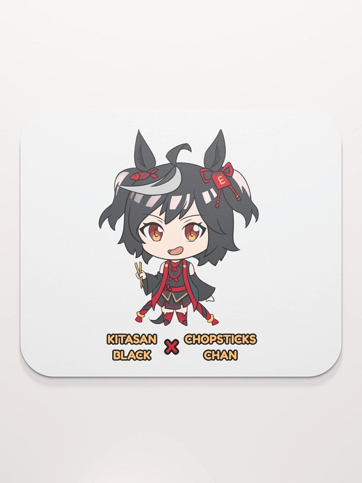 Kitasan Black x ChopsticksChan Mousepad product image (2)