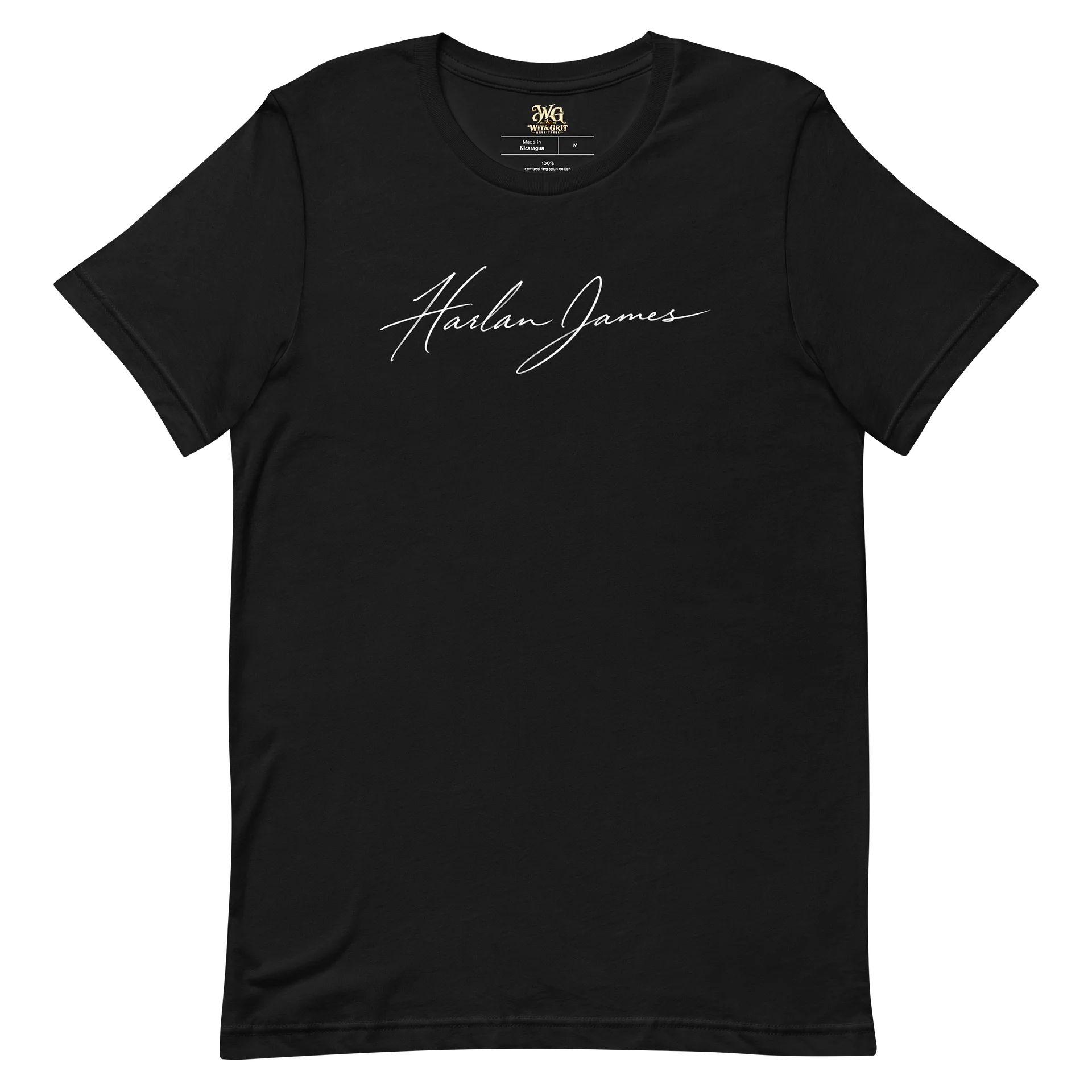 Harlan James Signature Tee – Classic Black product image (6)